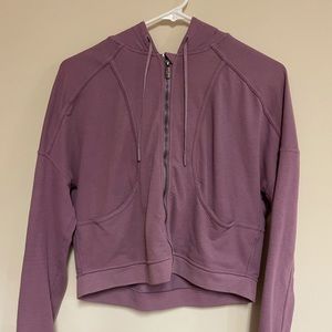Lululemon cropped zip up